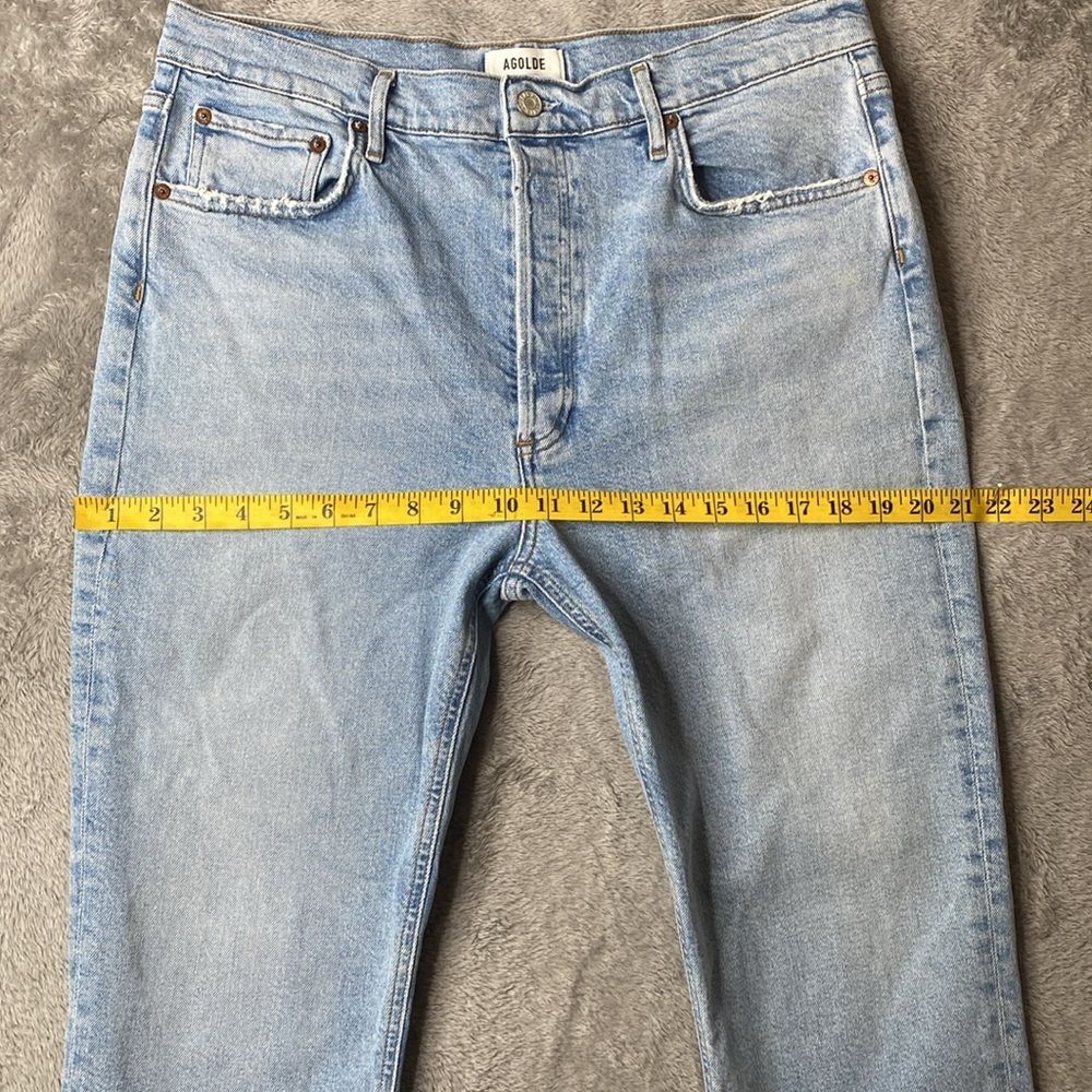 AGOLDE Riley High Rise Crop Jeans - Picture 11 of 11